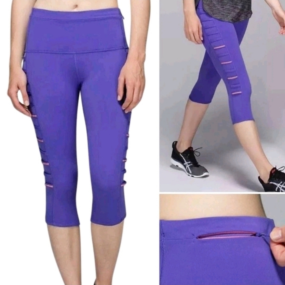 Lululemon Breezy Crop Leggings Size 4